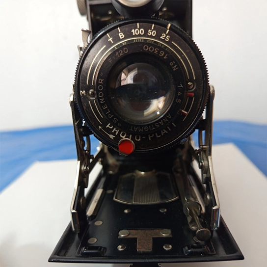 Αντίκα Φωτογραφική Μηχανή Φυσαρμόνικα Εποχής 1930 Αντίκα Φωτογραφική Μηχανή Φυσαρμόνικα Εποχής 1930