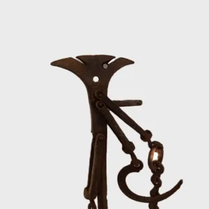 Παλιό χειροποίητο καντάρι με μπρούντζινο τοπούζι