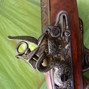 Ρέπλικα Αντίκα Πιστόλι με Ξύλο & Μέταλλο – Διακοσμητικό