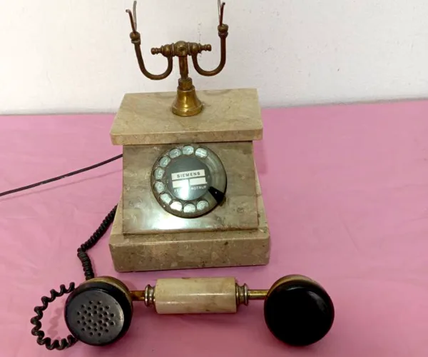 Μαρμάρινο Τηλέφωνο Vintage Siemens